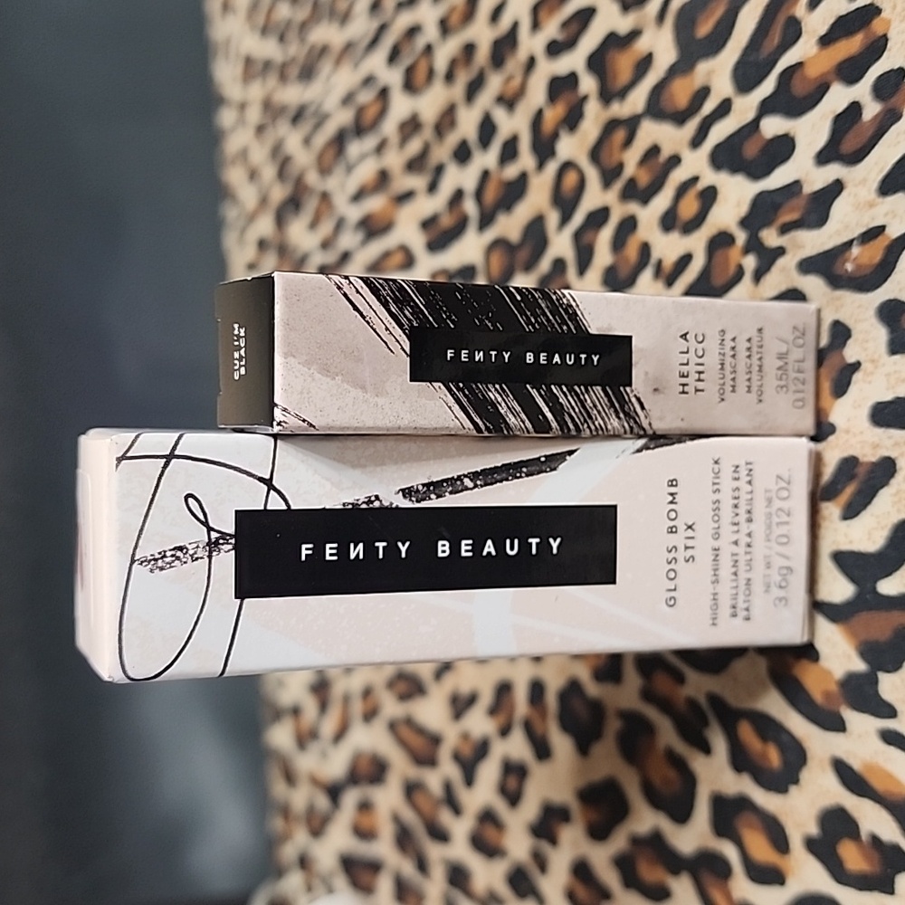 Fenty Beauty GLOSS BOMB STIX HIGH-SHINE GLOSS STICK In SPICE COLD + Free Mini